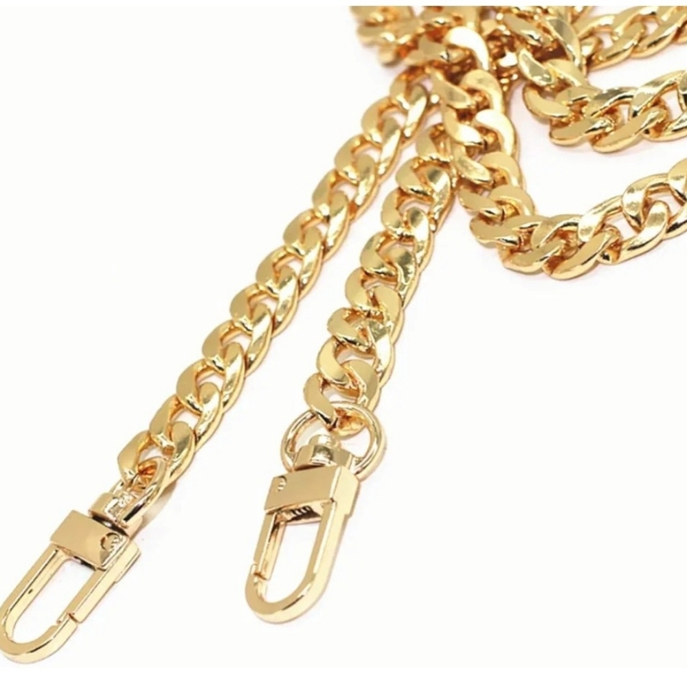 Replacement Gold Chain Strap For Bag, Purse